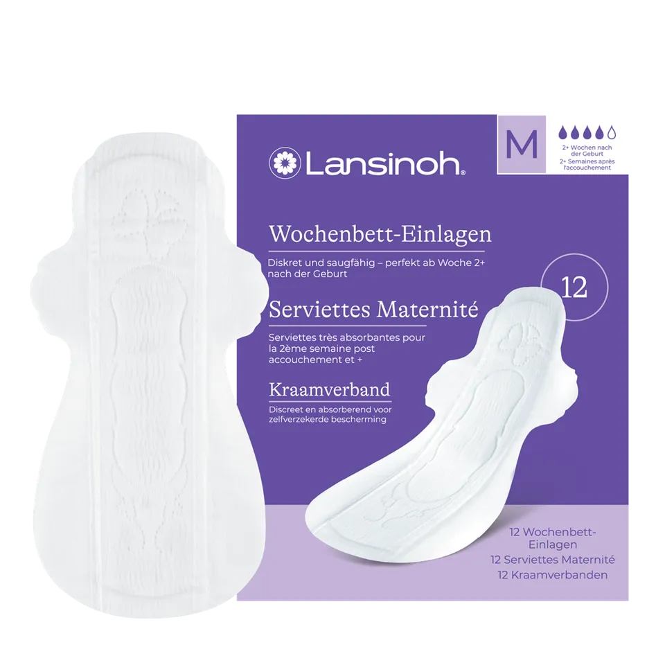 lansinoh-wochenbett-einlagen-woche-2-superdiskrete-saugf-hige-binden-f-r-das-woc image 1