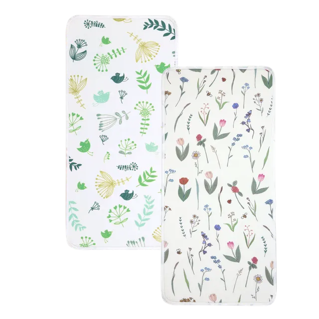 haakaa-waterproof-change-mat-2er-set-wasserdichte-waschbare-wickelunterlage-in-b image 1