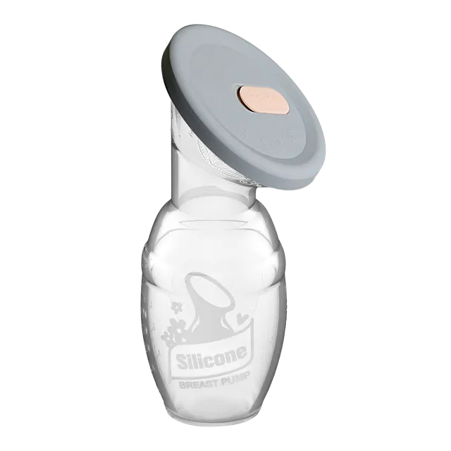 haakaa-gen-1-silicone-breast-pump-mit-deckel-handliche-silikon-milchpumpe-aus-ei image 1