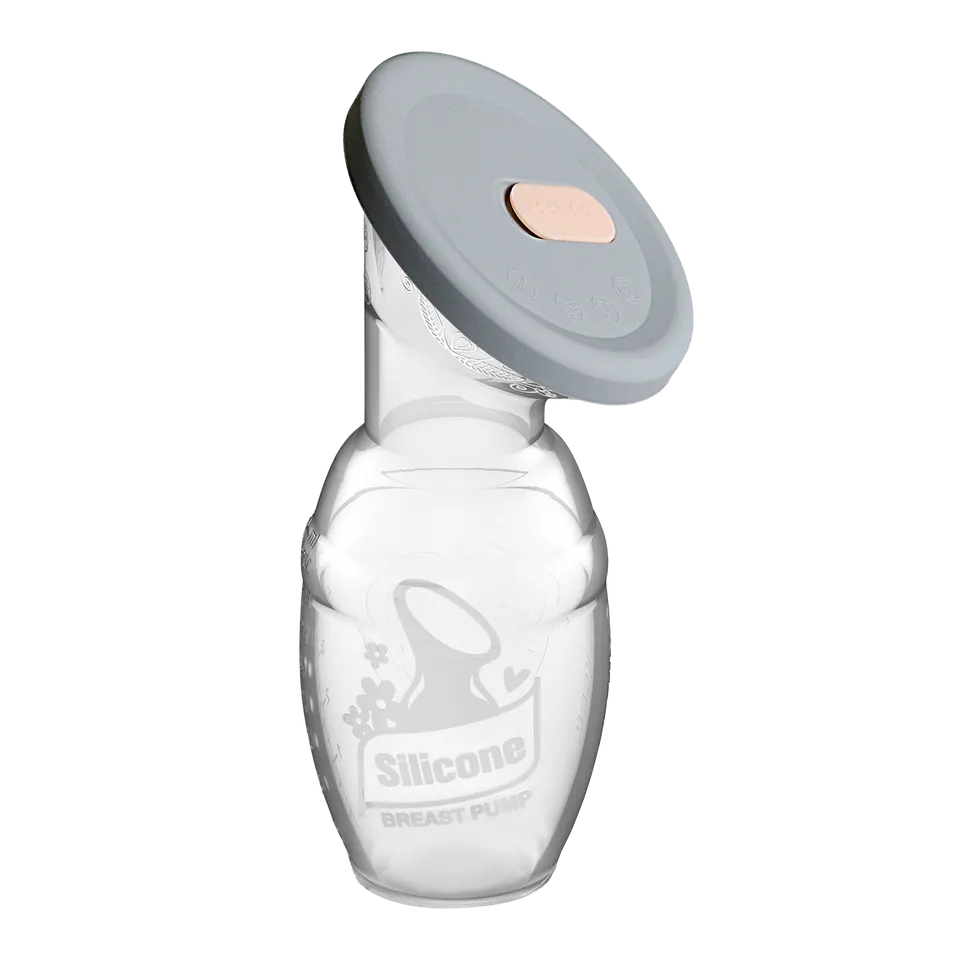 haakaa-gen-1-silicone-breast-pump-mit-deckel-handliche-silikon-milchpumpe-aus-ei image 1