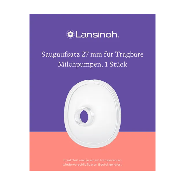 lansinoh-saugaufsatz-27-mm-f-r-tragbare-milchpumpen-1-st-ck image 1