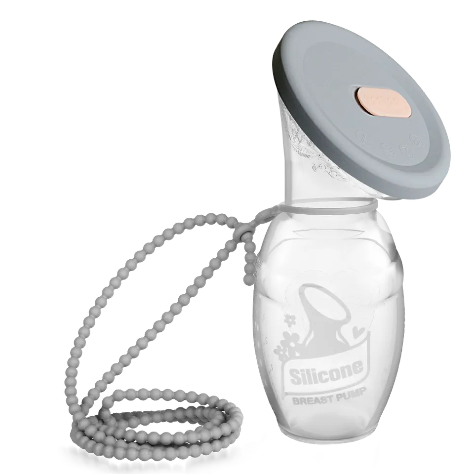 haakaa-silicone-breast-pump-store-and-carry-set-100-ml-silikon-milchpumpe-gen-1- image 1