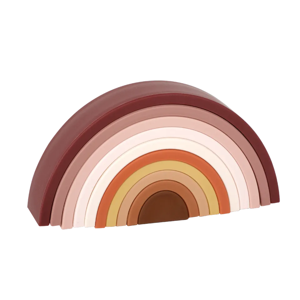 haakaa-silicone-arch-stacker-set-9-teiliges-silikon-stapelspielzeug-bogen-form image 1