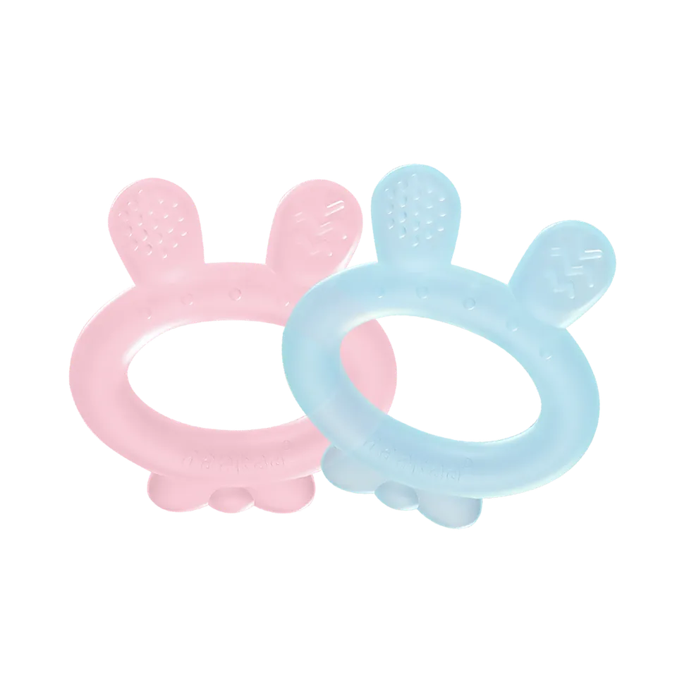 haakaa-silicone-rabbit-ear-teether-silikon-bei-ring-mit-hasenohren-bpa-frei-gefr image 1