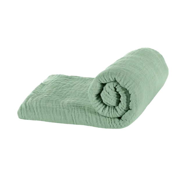 haakaa-baumwoll-pucktuch-doppel-lagiges-100-baumwoll-swaddle-tuch-mehrfach-nutzb image 1