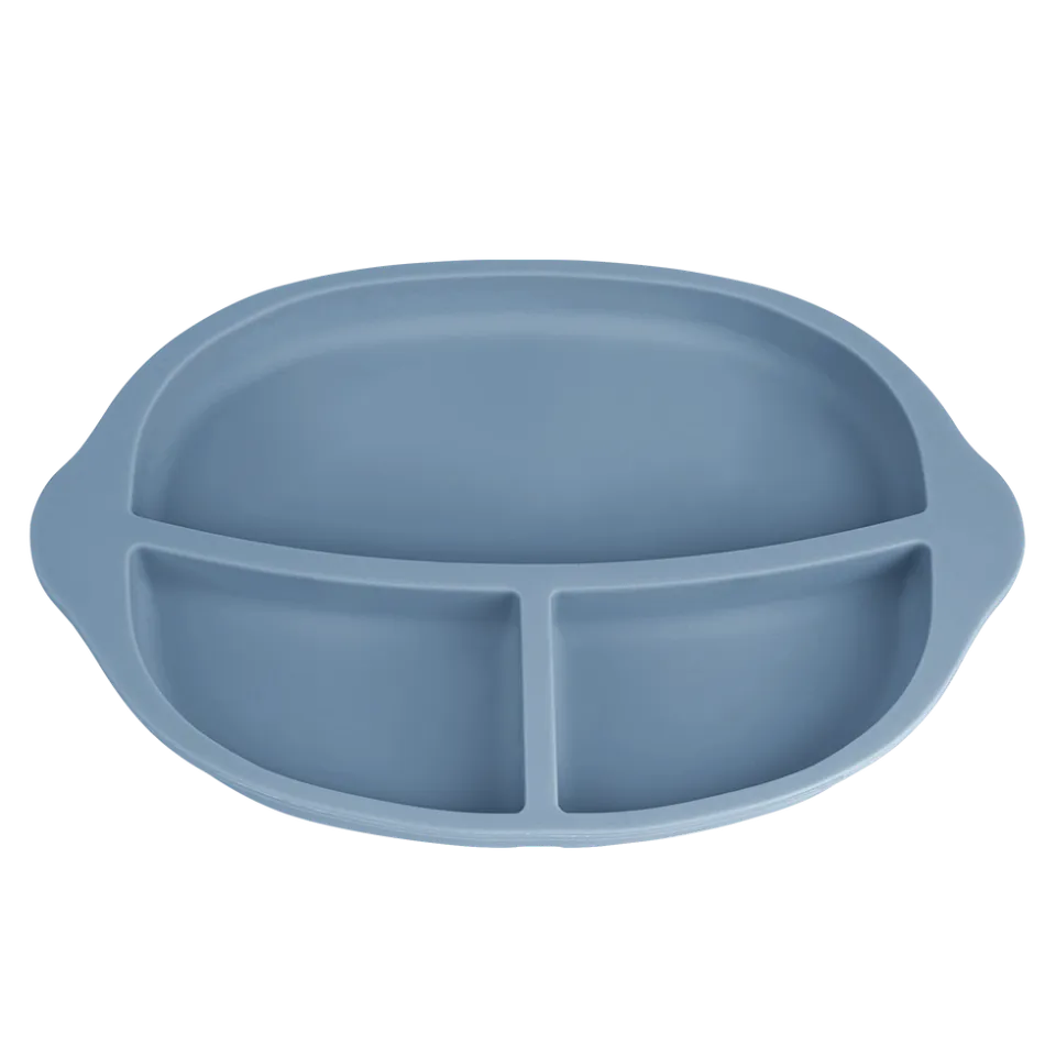 haakaa-silicone-divided-plate-3-fach-geteilter-teller-aus-100-lebensmittelechtem image 1