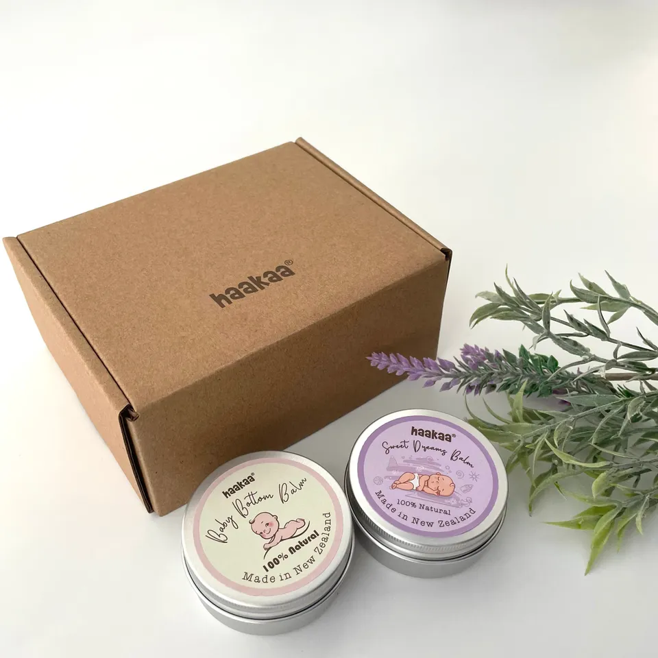 haakaa-baby-soft-skincare-set-mit-kawakawa-baby-bottom-balm-baby-lotion-balm-100 image 1