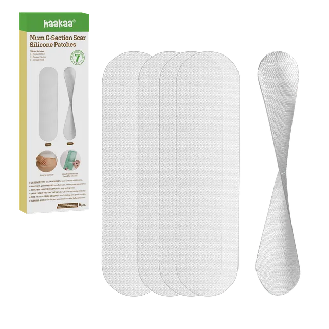 haakaa-mum-kaiserschnitt-narben-silikonpflaster-6er-set-3-0-5-mm-3-1-mm-medizini image 1