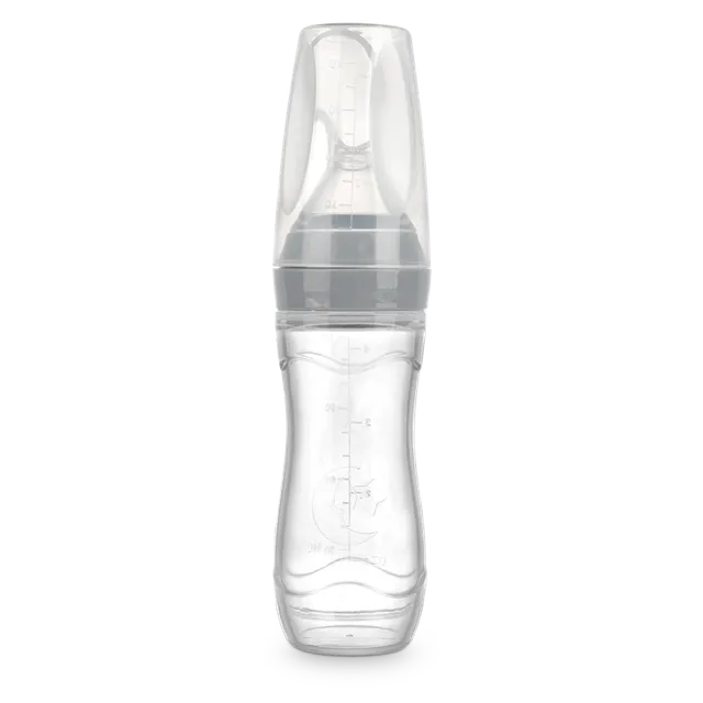 haakaa-silicone-baby-food-dispensing-spoon-120ml-silikon-futterl-ffel-mit-auslau image 1