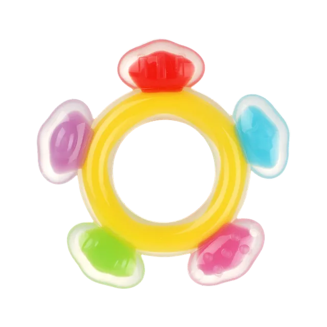 haakaa-silicone-ferris-wheel-teether-silikon-bei-ring-riesenrad-design-ca-7-9-cm image 1