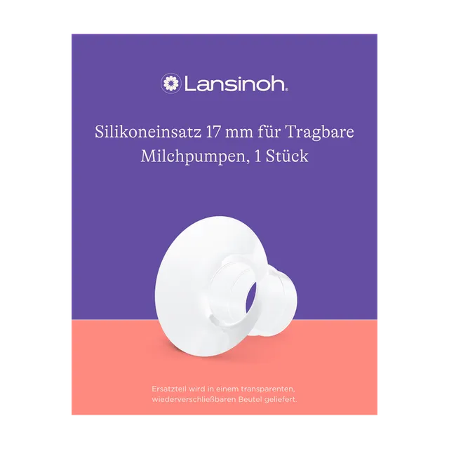 lansinoh-silikoneinsatz-17-mm-weiches-silikon-brusthauben-einsatz-f-r-lansinoh-t image 1