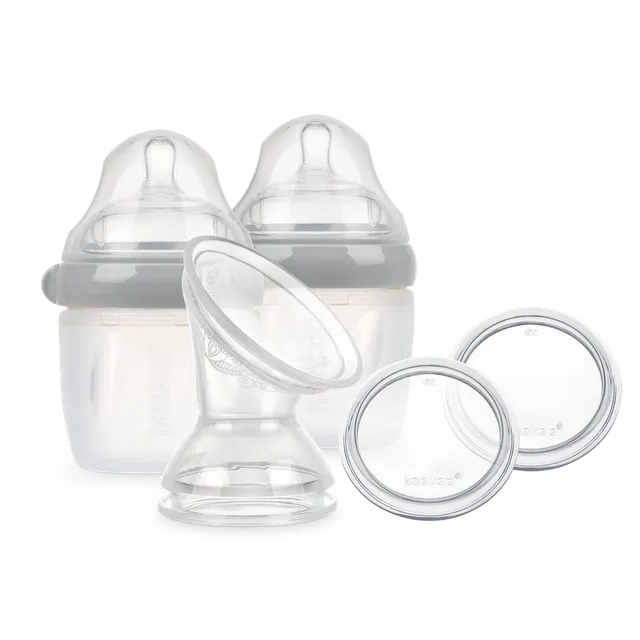 haakaa-generation-3-silikonpumpe-mit-flasche-set-5-in-1-still-und-f-tterungssyst image 1