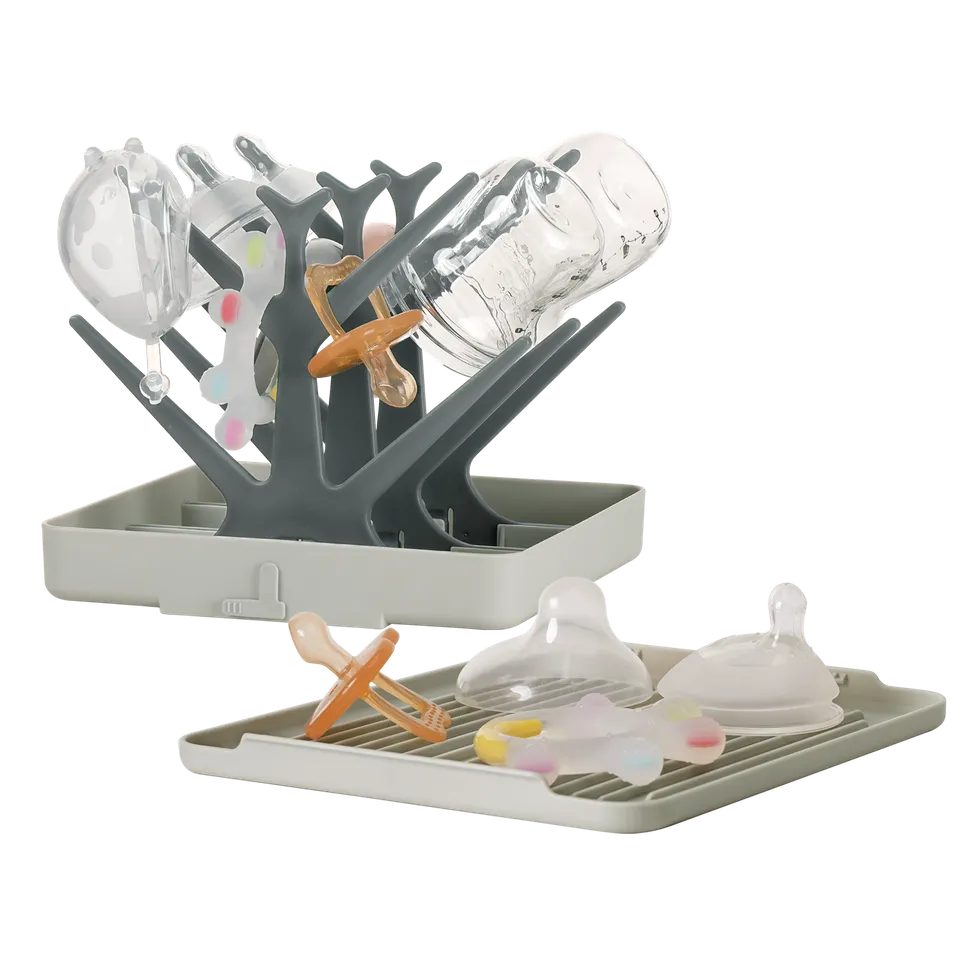 haakaa-easy-store-drying-tree-tray-set-mit-deckel-trockenst-nder-f-r-flaschen-sc image 1