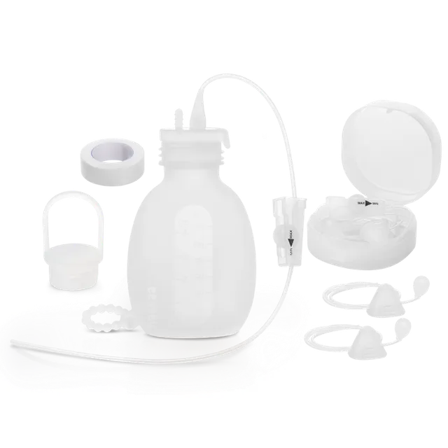 haakaa-supplemental-feeding-tube-pouch-set-sns-zusatzf-tterungs-system-mit-120-m image 1