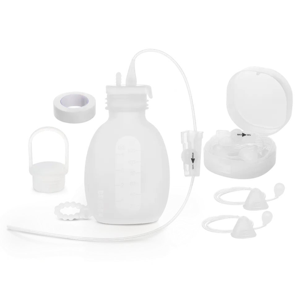 haakaa-supplemental-feeding-tube-pouch-set-sns-zusatzf-tterungs-system-mit-120-m image 1