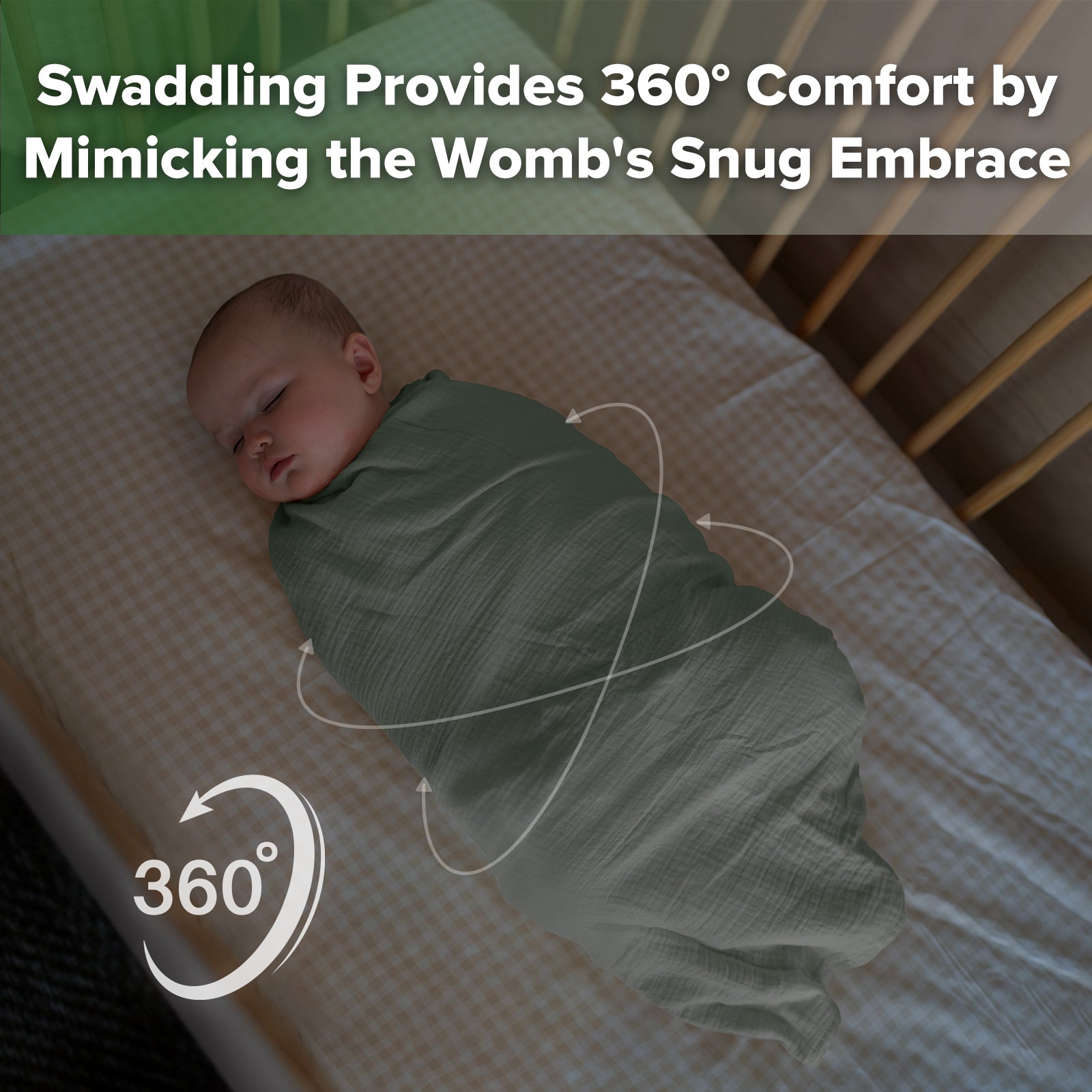 haakaa-baumwoll-pucktuch-doppel-lagiges-100-baumwoll-swaddle-tuch-mehrfach-nutzb image 5
