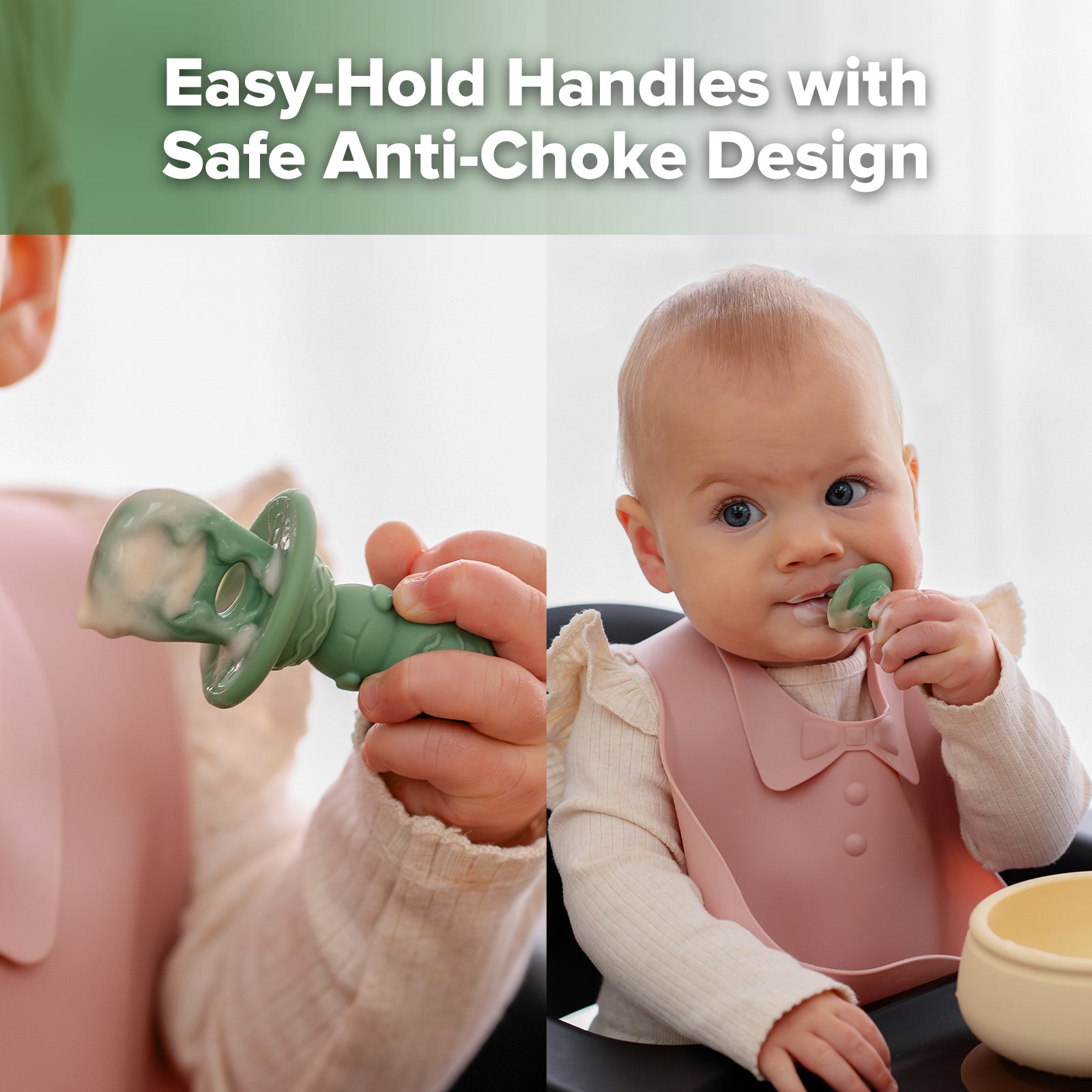 haakaa-astronaut-beginner-silicone-cutlery-set-silikon-besteck-set-f-r-babys-mit image 2