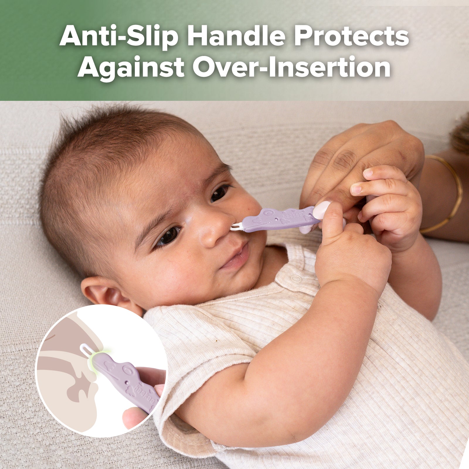 haakaa-croc-baby-dual-ended-ohren-nasenreiniger-anti-rutsch-booger-remover image 6