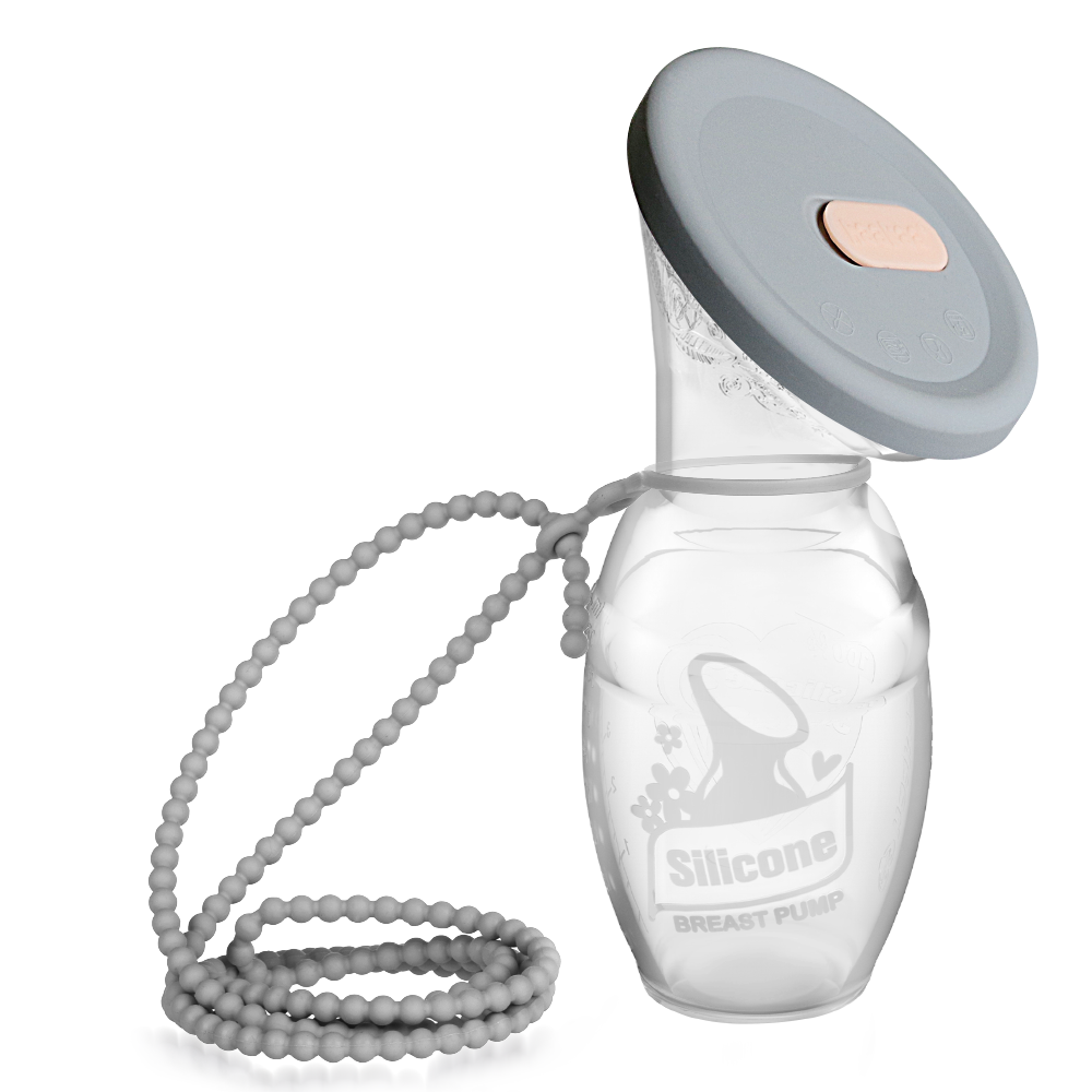 haakaa-silicone-breast-pump-store-and-carry-set-100-ml-silikon-milchpumpe-gen-1- image 1