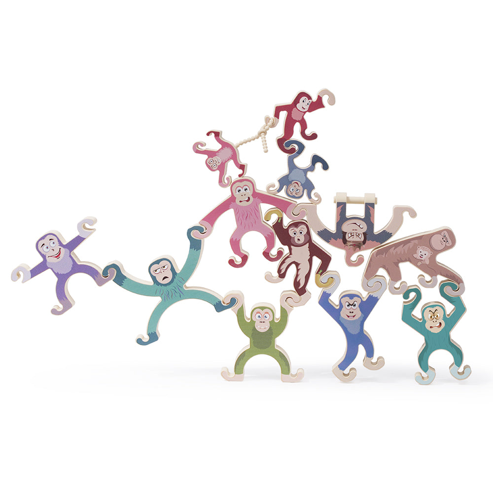 haakaa-cheeky-monkey-silicone-stackers-silikon-stapelfiguren-affen-100-lebensmit image 3