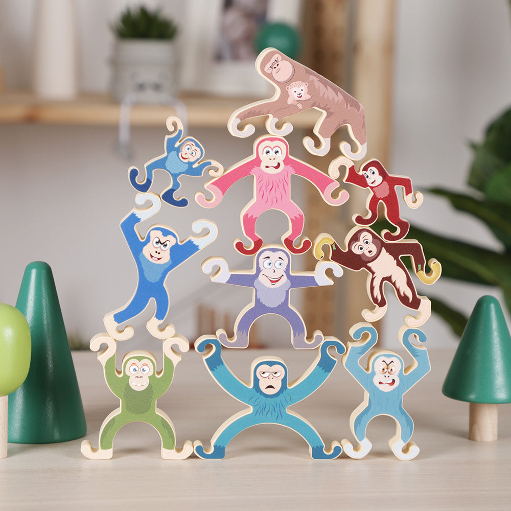 haakaa-cheeky-monkey-silicone-stackers-silikon-stapelfiguren-affen-100-lebensmit image 4