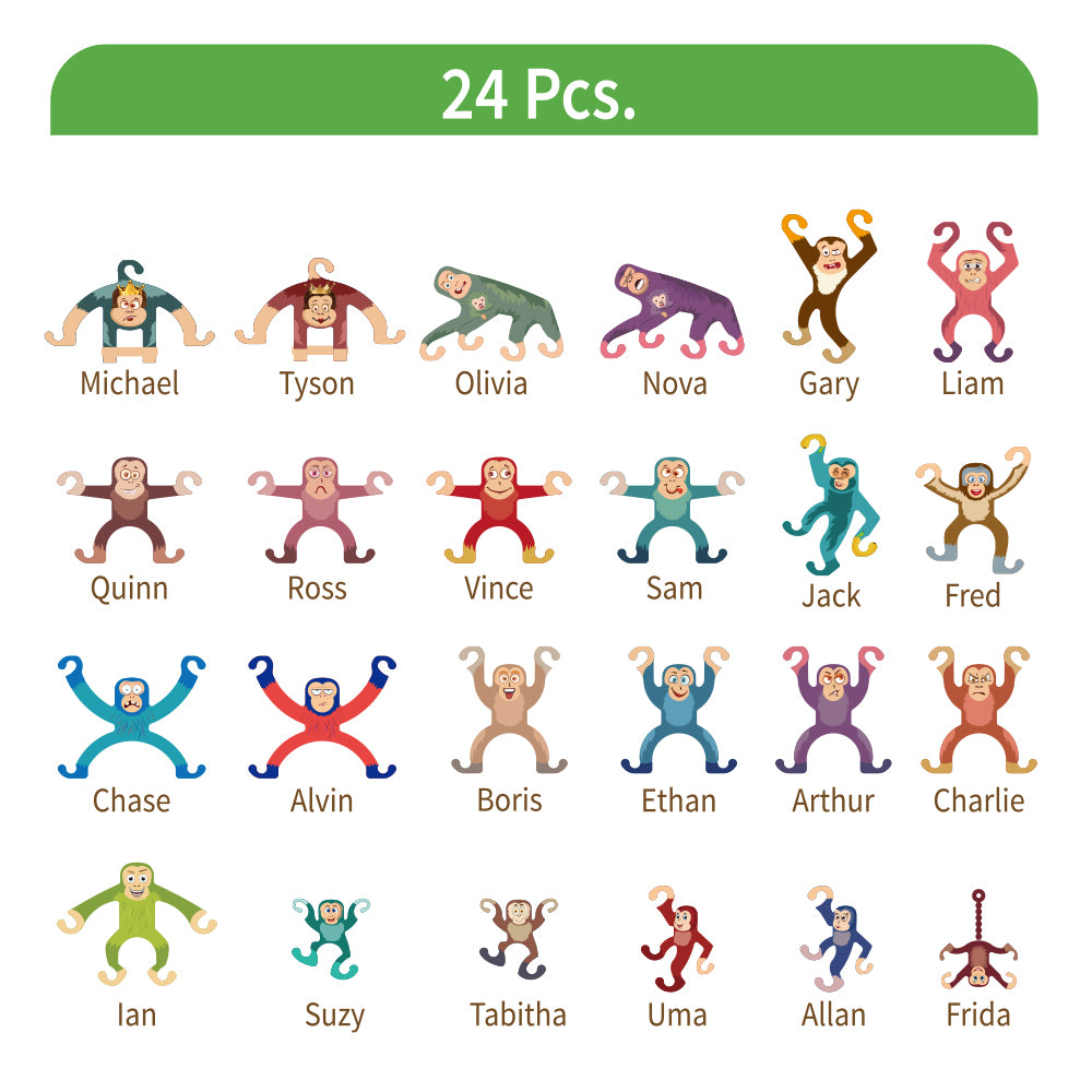 haakaa-cheeky-monkey-silicone-stackers-silikon-stapelfiguren-affen-100-lebensmit image 7