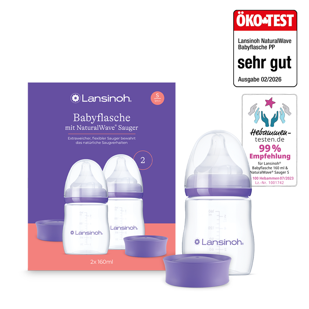 lansinoh-babyflasche-mit-naturalwave-sauger-160-ml-ergonomische-stillflasche-geg image 8