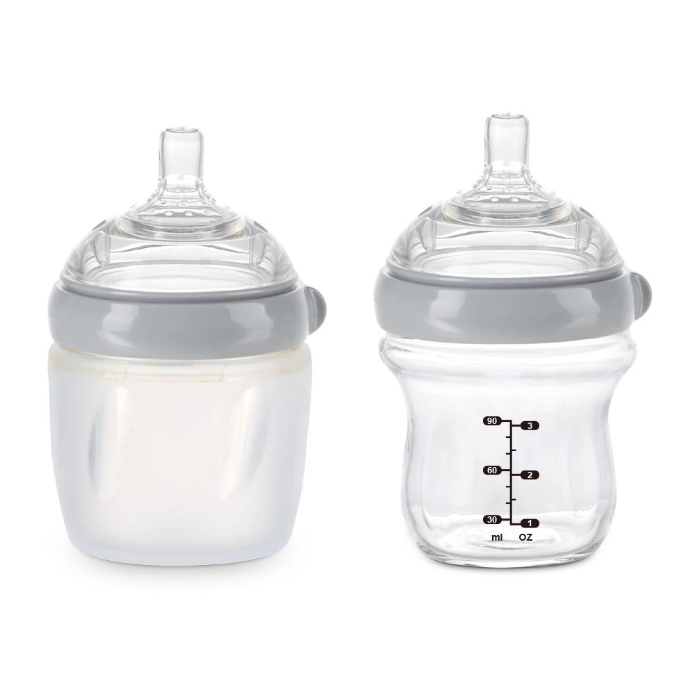 haakaa-generation-3-silikonflasche-anti-kolik-sauger-s-m-l-2er-pack-wechselbare- image 2