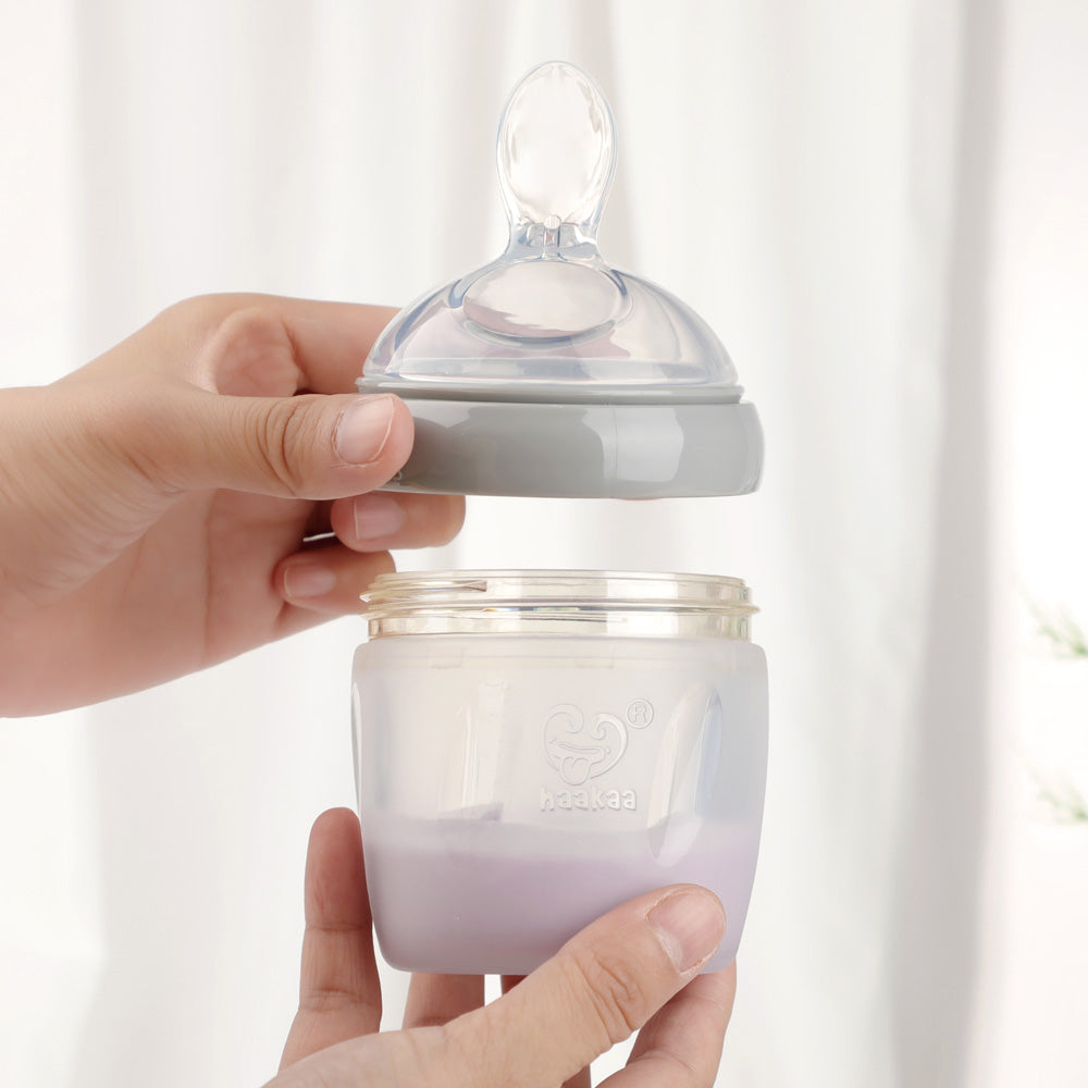 haakaa-generation-3-silikon-l-ffelflasche-160-250ml-breif-tter-flasche-mit-l-ffe image 3