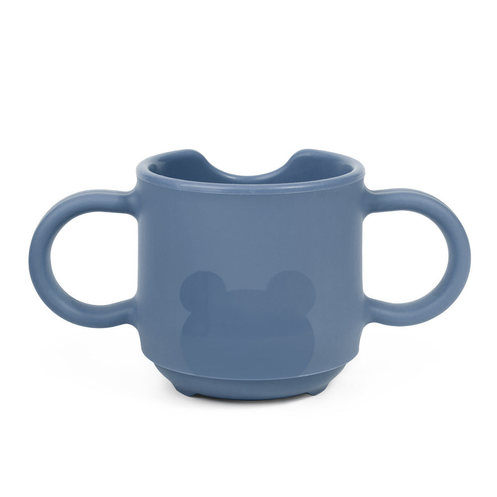 haakaa-silikon-baby-trinkbecher-mit-griffeinlagen-und-anti-erstickungs-rand image 3