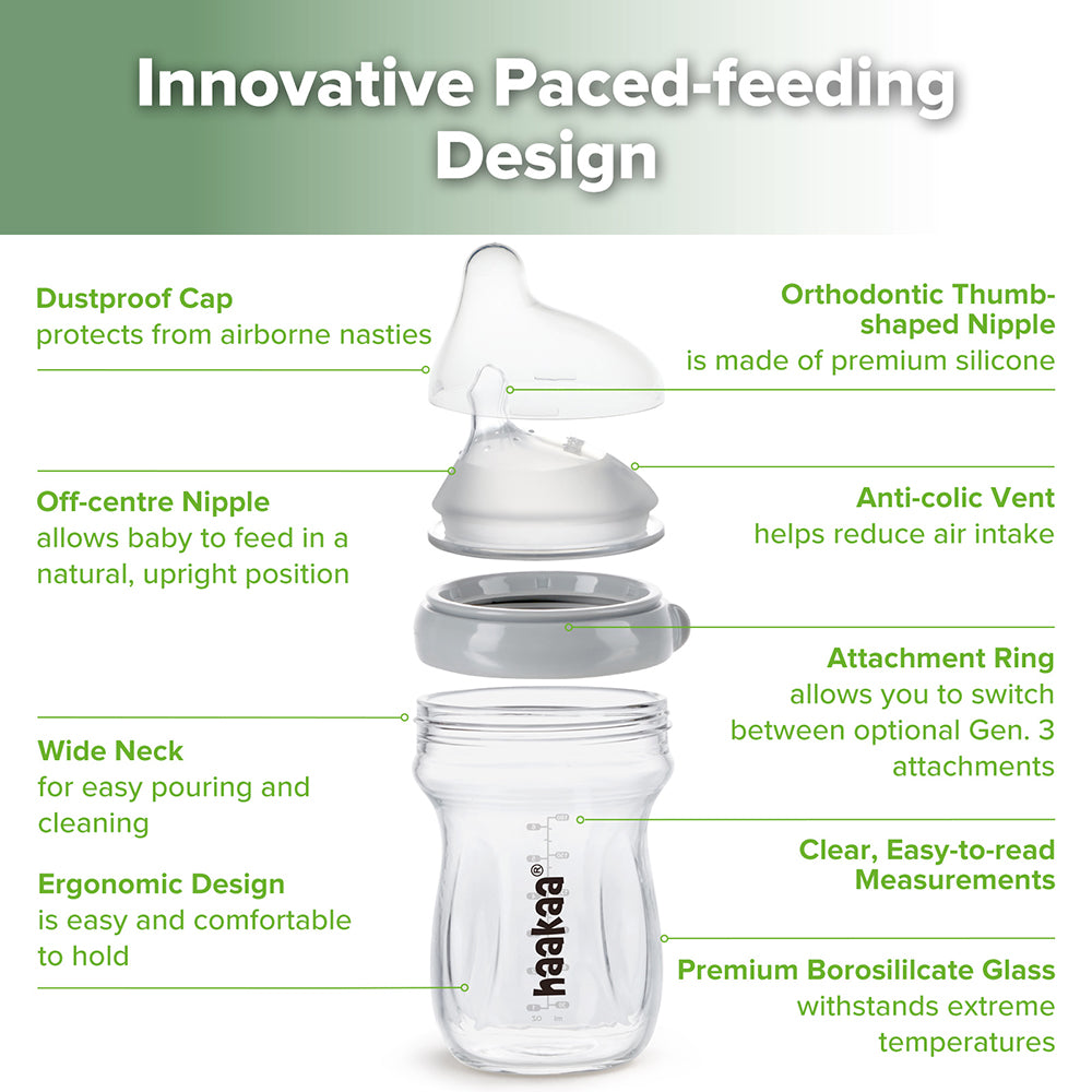 haakaa-generation-3-glas-babyflasche-120-ml-180-ml-300-ml-mit-orthodontischem-sa image 6