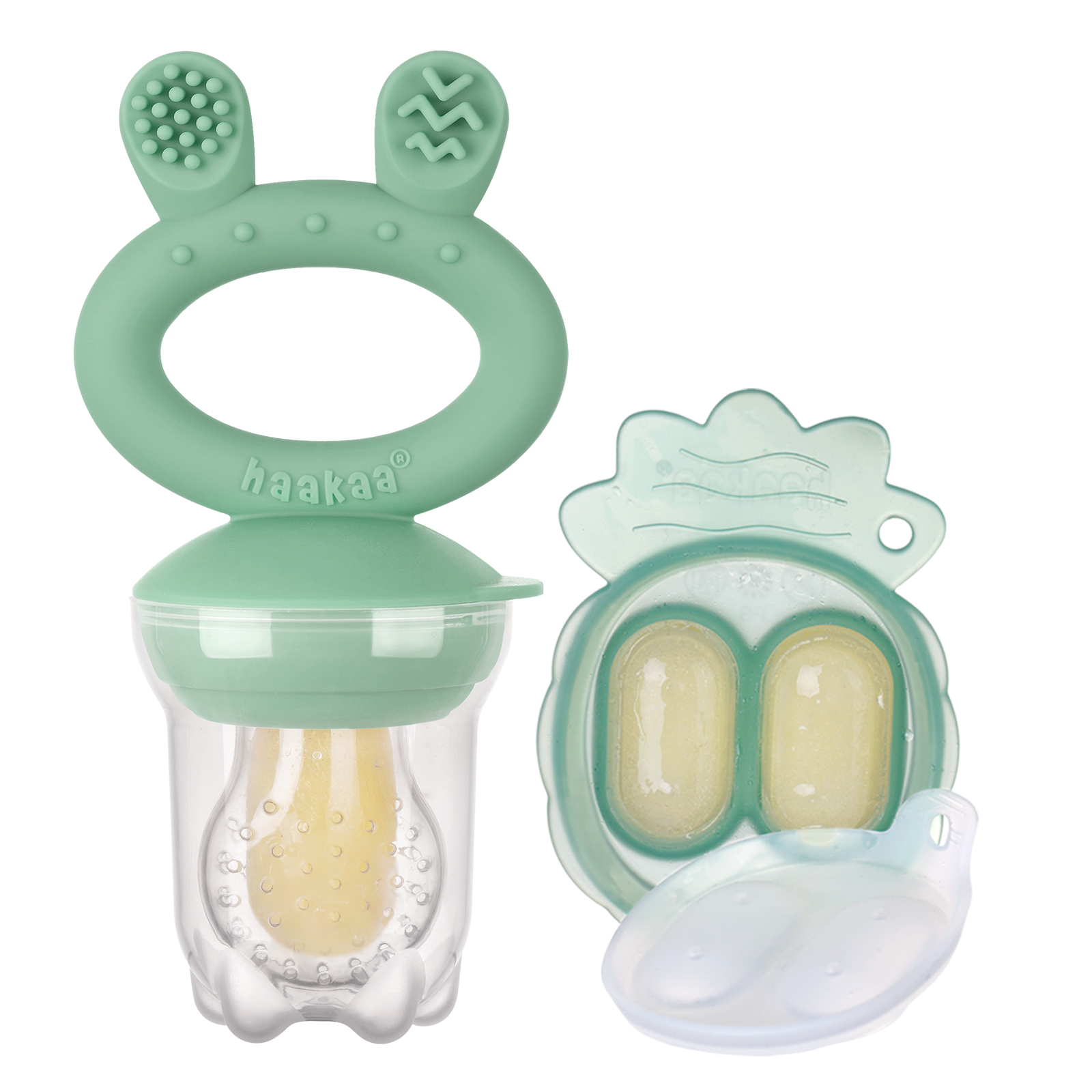 haakaa-fresh-food-feeder-mini-kombi-set-obst-gem-sebei-er-mini-pineapple-nibble- image 1