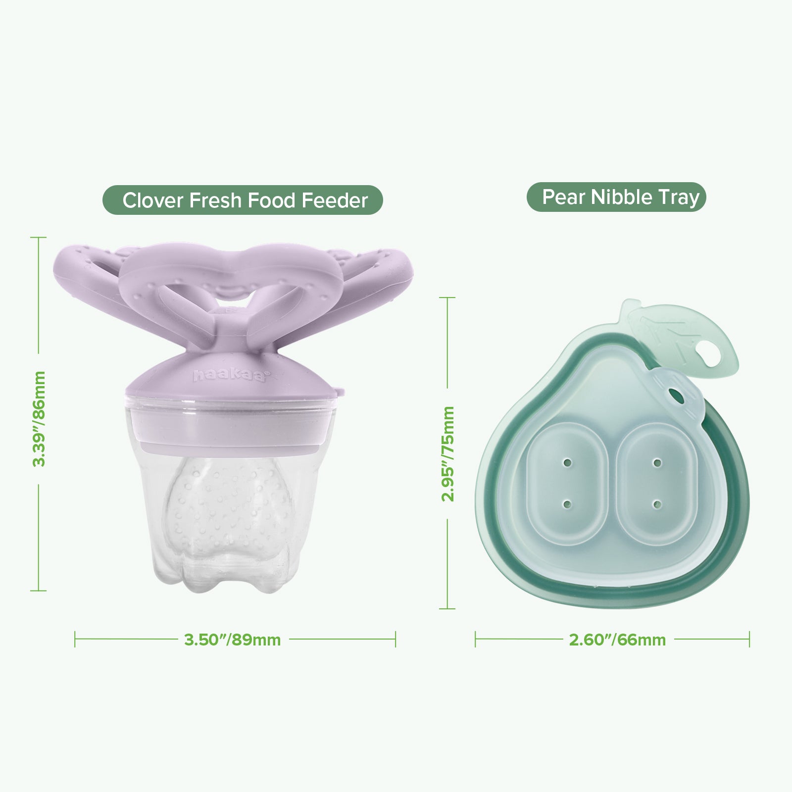 haakaa-pear-clover-freeze-n-feed-mini-combo-fresh-food-feeder-bei-ring-set-mit-m image 3