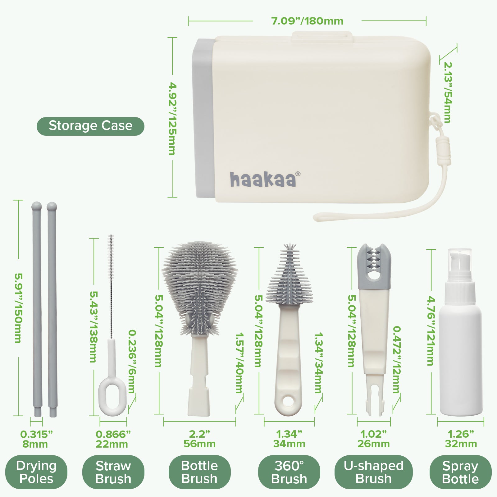 haakaa-clean-dry-travel-flaschenb-rsten-set-reise-reinigungsset-f-r-babyflaschen image 8