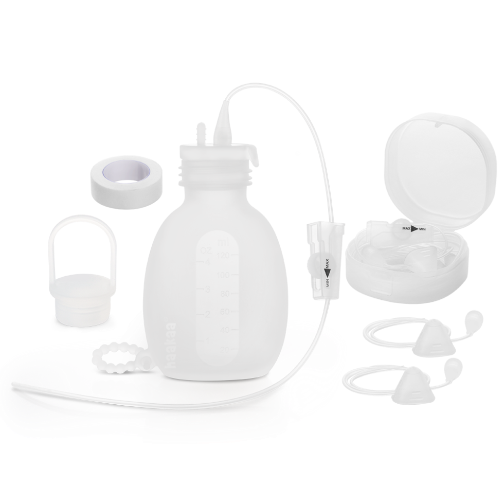 haakaa-supplemental-feeding-tube-pouch-set-sns-zusatzf-tterungs-system-mit-120-m image 1