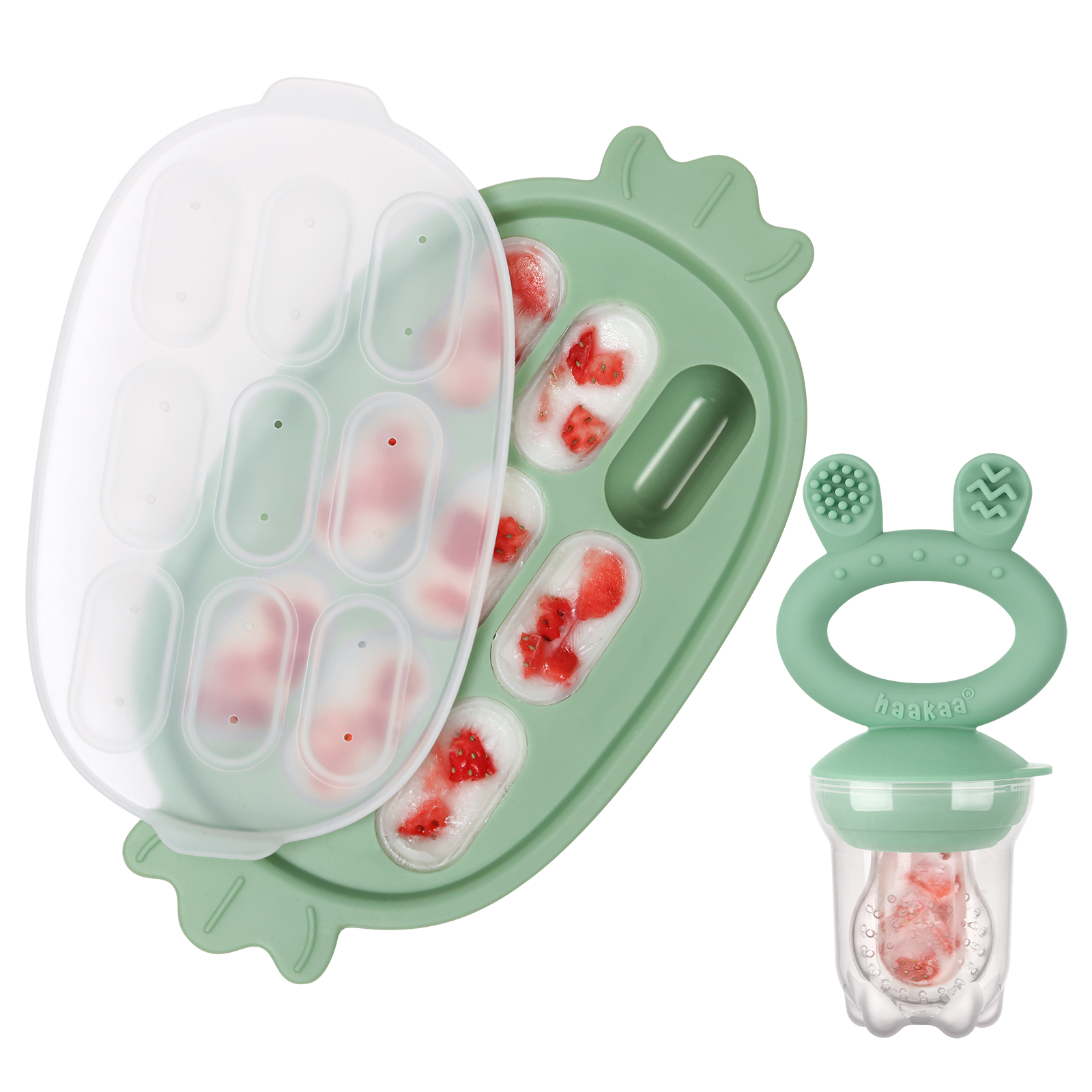 haakaa-fresh-food-feeder-silikon-nibble-tray-set-frischkost-feeder-f-r-die-beiko image 1