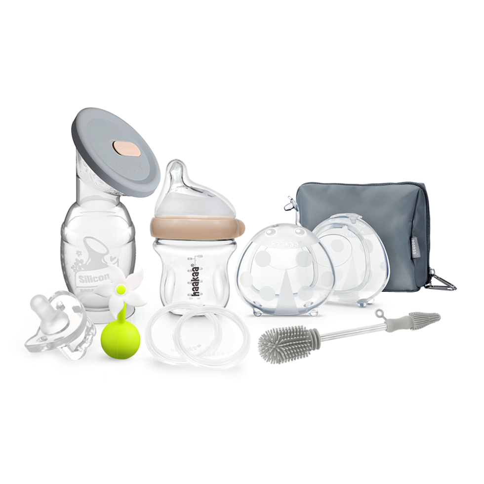 haakaa-new-mum-premium-pack-still-starterset-mit-gen-2-silikon-milchpumpe-ladybu image 1