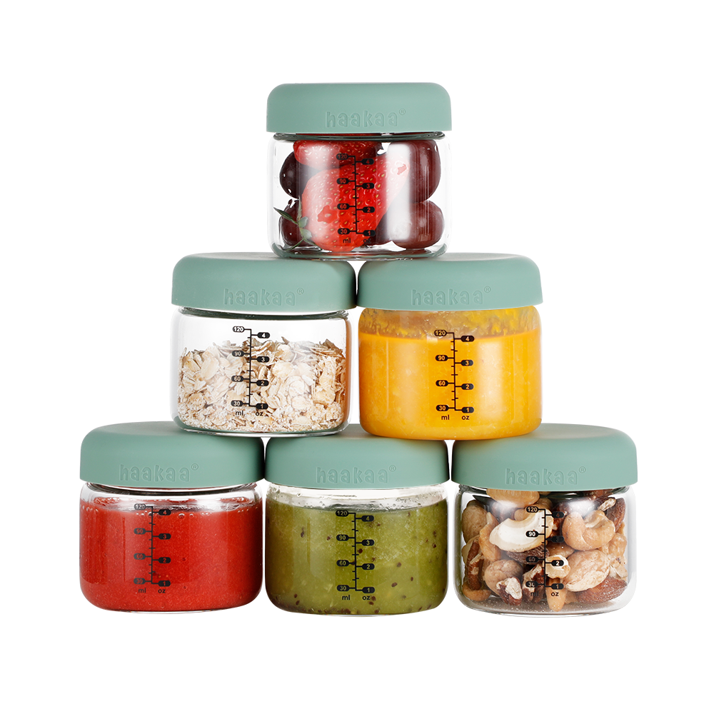 haakaa-airtight-silicone-lid-glass-jar-set-luftdichte-borosilikatglas-aufbewahru image 2