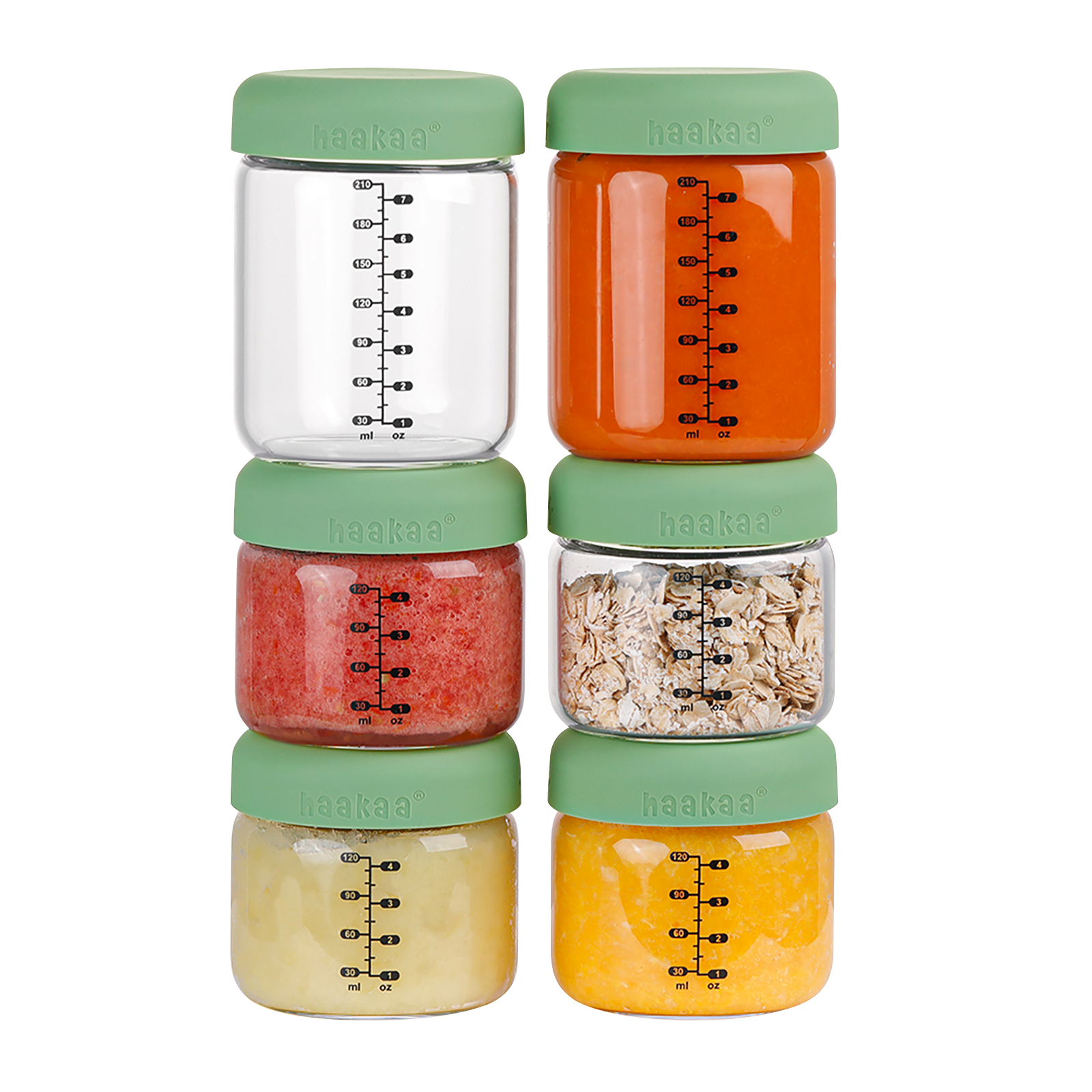 haakaa-airtight-silicone-lid-glass-jar-set-luftdichte-borosilikatglas-aufbewahru image 1