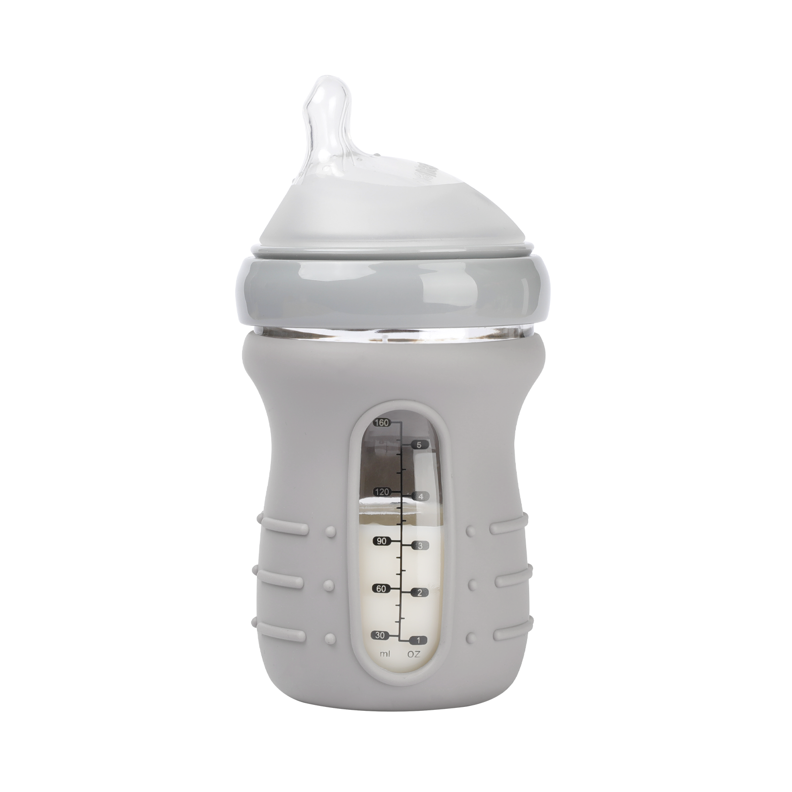 haakaa-silikon-glasflaschen-h-lle-baby-bottle-cover-rutschfeste-schutzh-lle-aus- image 1
