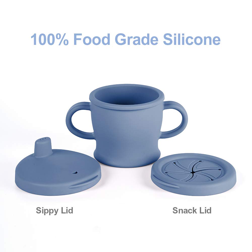 haakaa-silicone-sip-n-snack-cup-silikon-becher-mit-2-wechseldeckeln-trinkbecher- image 4