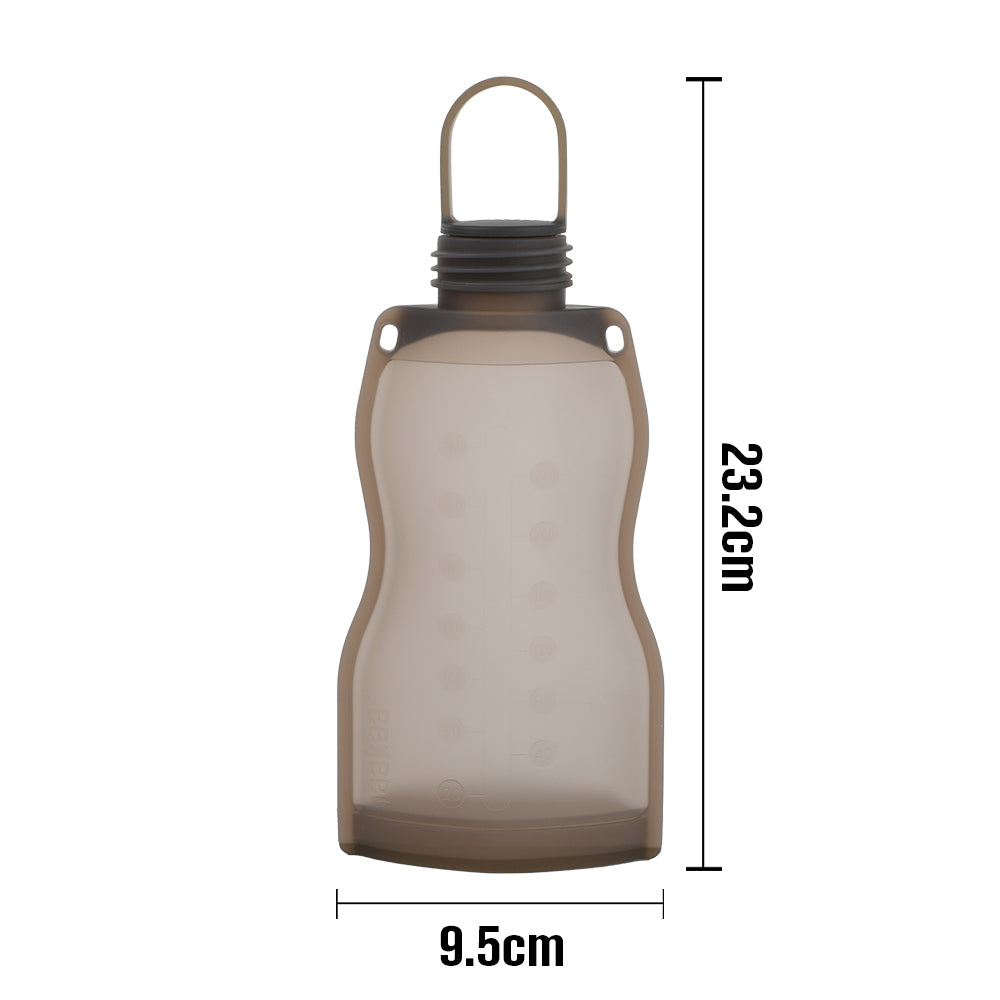 haakaa-silikon-milchbeutel-260ml-wiederverwendbarer-milch-lagerbeutel-aus-lebens image 8