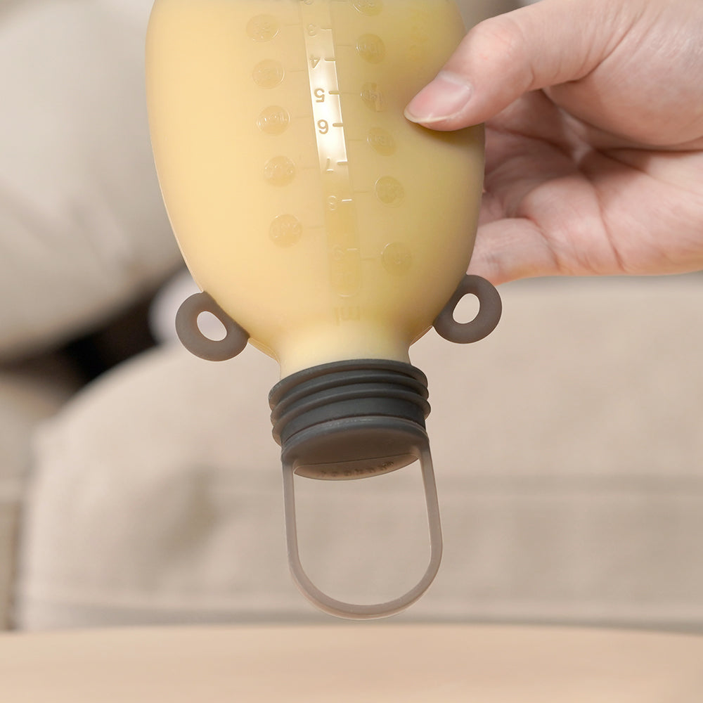 haakaa-happii-bear-silikon-milchbeutel-260-ml-wiederverwendbarer-milchspeicher-b image 3