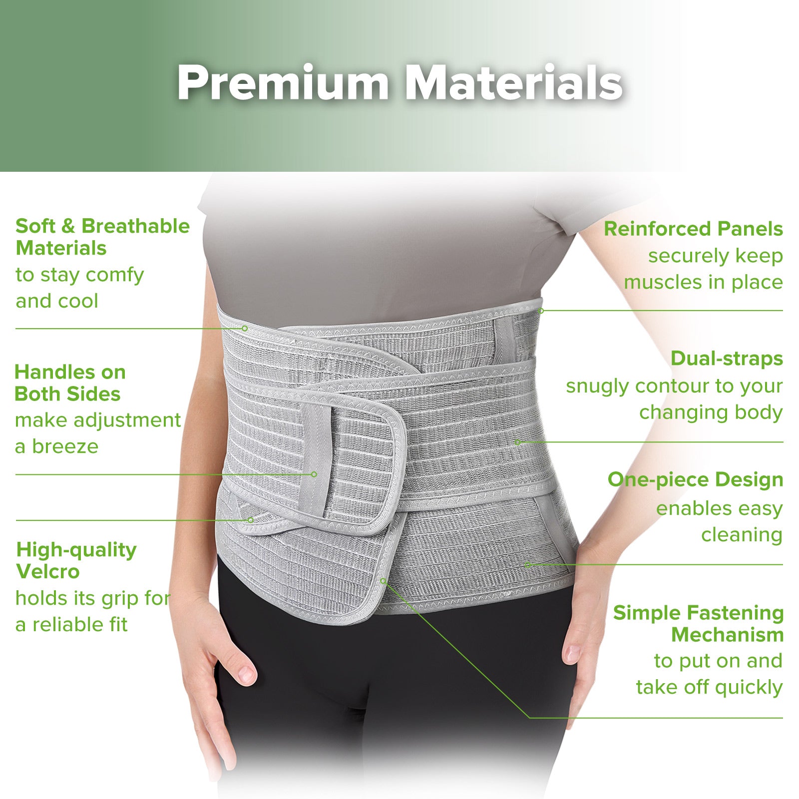 haakaa-postnatal-belly-band-bauchbandage-nach-der-geburt-r-cken-und-bauchst-tze- image 2