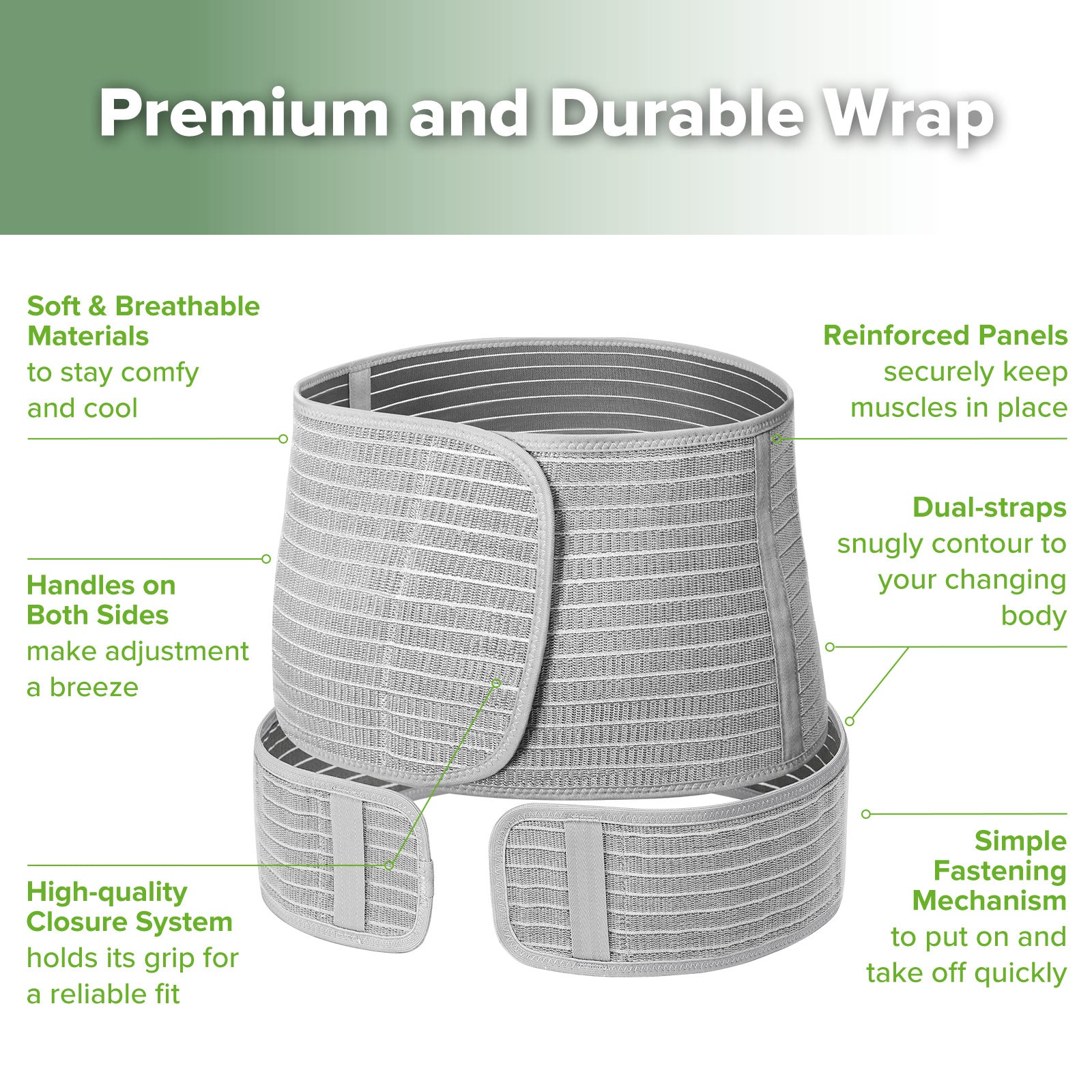 haakaa-pregnancy-postpartum-support-wrap-bauch-und-r-ckenst-tzband-f-r-schwanger image 5