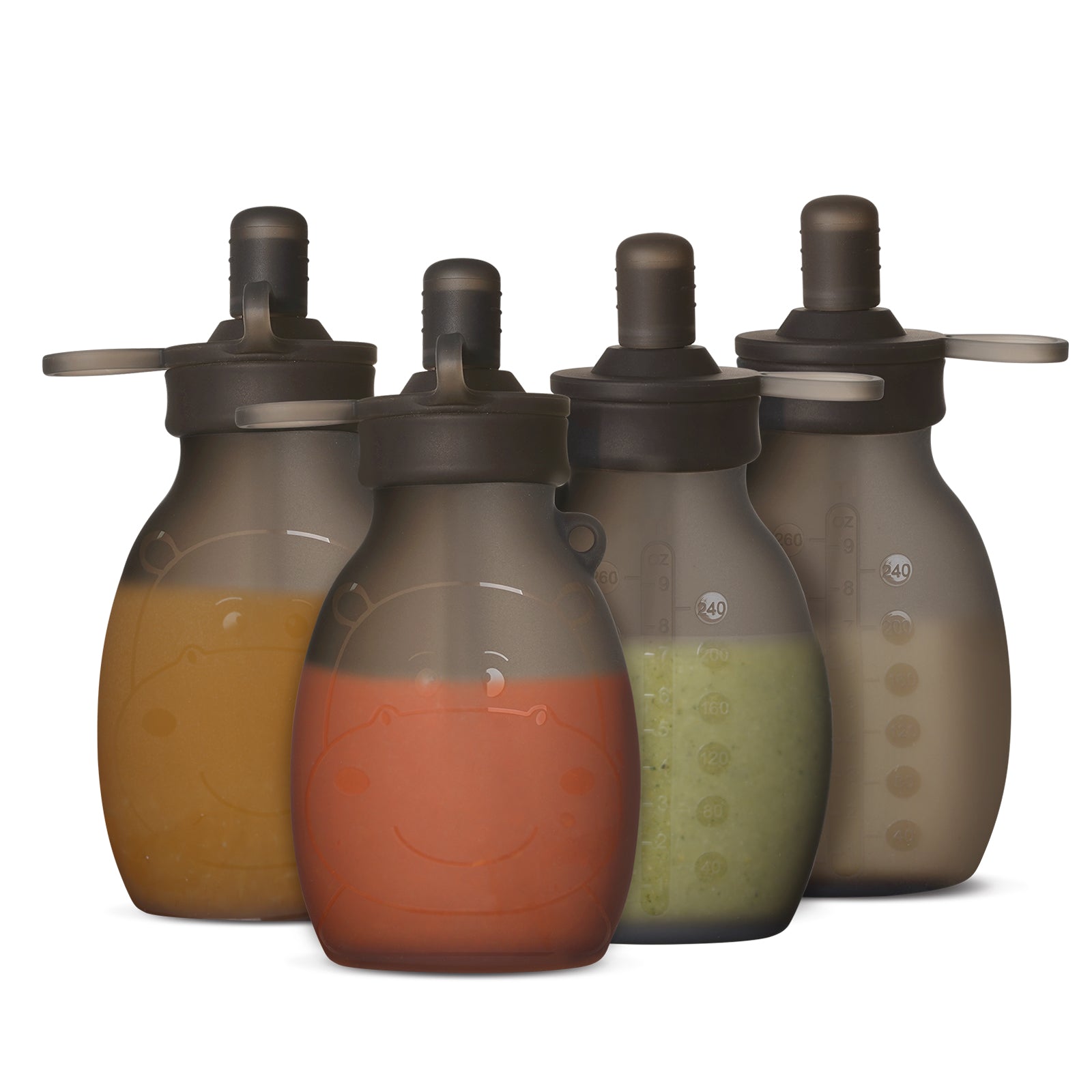 haakaa-hippo-wide-opening-silicone-goody-pouch-260-ml-wiederverwendbarer-silikon image 2