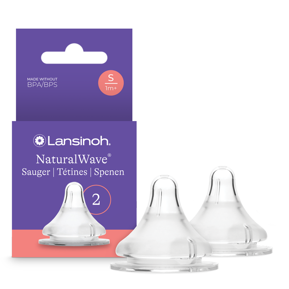 lansinoh-naturalwave-sauger-s-anti-kolikartiger-brustw-rte-sauger-gr-e-s-in-extr image 1