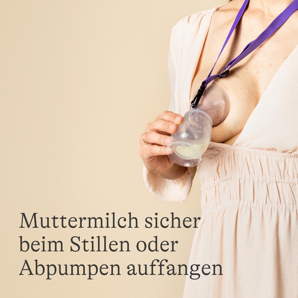 lansinoh-silikon-milchpumpe-manuelle-milchpumpe-zum-milchauffangen-aus-100-silik image 2