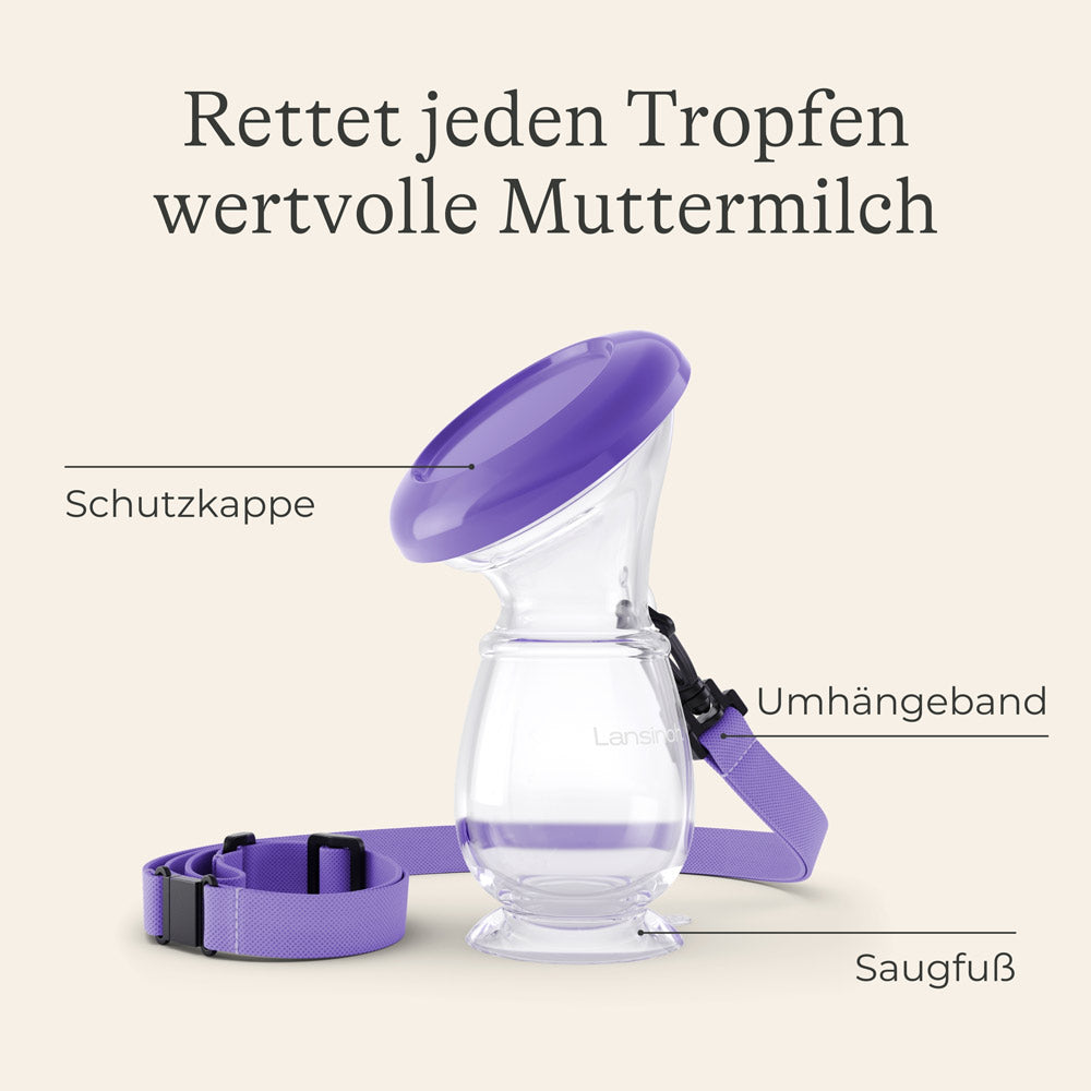 lansinoh-silikon-milchpumpe-manuelle-milchpumpe-zum-milchauffangen-aus-100-silik image 7