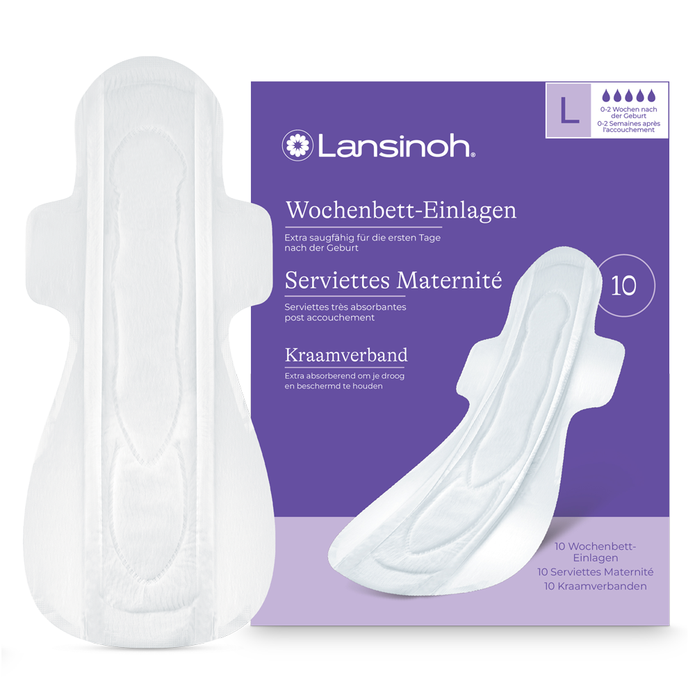 lansinoh-wochenbett-einlagen-woche-0-2-extra-saugf-hige-und-lange-wochenbettbind image 1